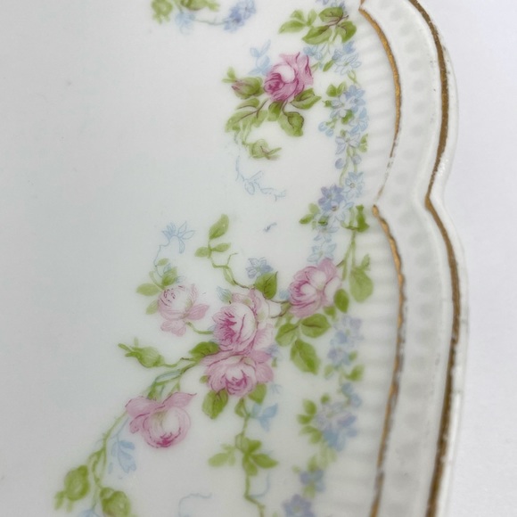 Antique Victoria Austria Porcelain Serving Platter - Picture 4 of 6